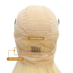 Perruque blonde 360