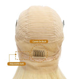 Perruque blonde 360