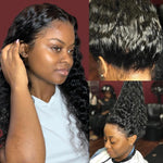 perruque femme cheveux humain