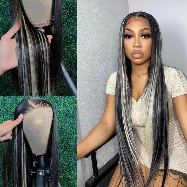 Perruque cheveux humains longue