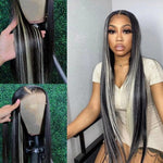 Perruque cheveux humains longue
