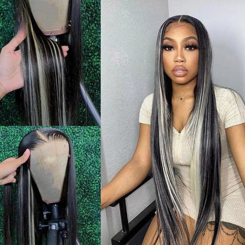 Perruque cheveux humains longue