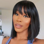 perruque lisse lace frontal