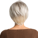 Perruque pour femme blond polaire