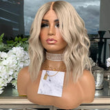 Cheveux humains ondulés