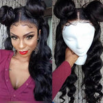 perruque longue cheveux ondulés 