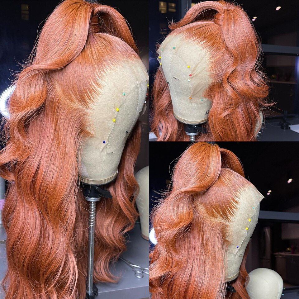 Cheveux brésiliens Ginger Rouge Ombré