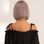 Perruque courte Rose Pastel