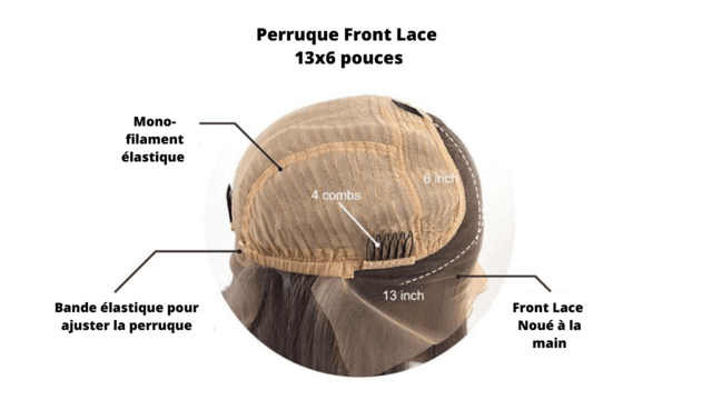 Perruque Front Lace 13X6