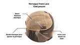 Perruque Front Lace 13X6