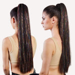 ponytail multicolore