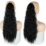 Queue de cheval Noire Cheveux synthétiques