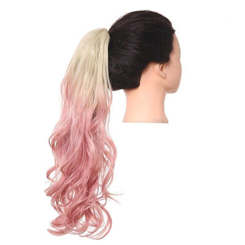ponytail rose blond 