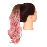 ponytail rose et marron