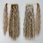 Ponytail blond marron